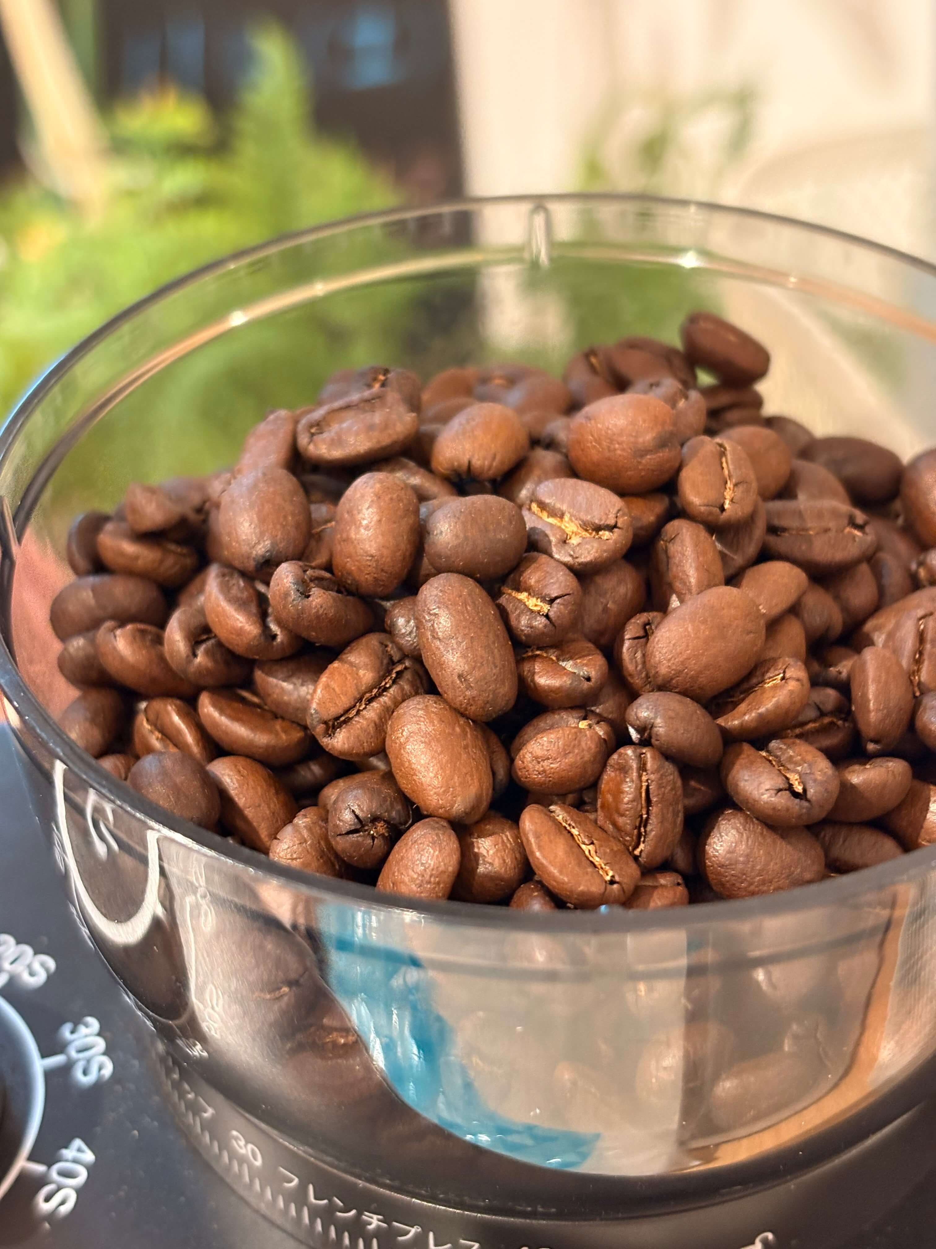 コーヒーとコーヒー豆